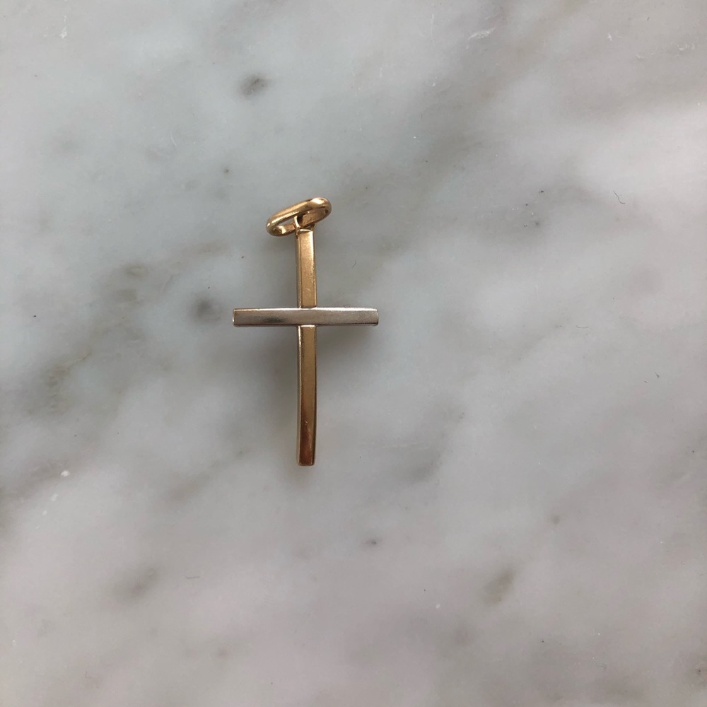 Gold Cross pendant